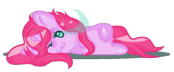 Size: 1097x457 | Tagged: safe, artist:aonairfaol, imported from derpibooru, oc, oc only, pony, unicorn, base used, chibi, one eye closed, simple background, smiling, sombra eyes, transparent background, wink