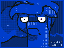 Size: 320x240 | Tagged: safe, artist:khaki-cap, imported from derpibooru, princess luna, alicorn, pony, 3ds, bust, concerned, digital art, flipnote studio, flipnote studio 3d, lazy, portrait, quick sketch, signature, solo, worried