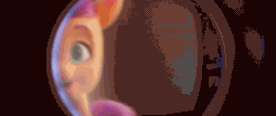 Size: 1280x536 | Tagged: safe, imported from derpibooru, screencap, sunny starscout, earth pony, pony, unicorn, animated, cute, ear twitch, female, fisheye lens, g5, gif, mare, my little pony: a new generation, solo, sunnybetes