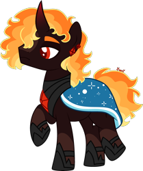 Size: 2404x2871 | Tagged: safe, artist:kurosawakuro, imported from derpibooru, oc, oc only, pony, unicorn, base used, cloak, clothes, high res, male, simple background, solo, stallion, transparent background