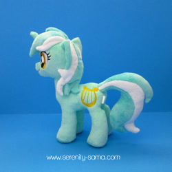 Size: 636x637 | Tagged: safe, artist:serenity-sama, imported from derpibooru, lyra heartstrings, pony, unicorn, irl, photo, plushie, solo