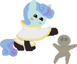 Size: 736x616 | Tagged: safe, artist:minus, derpibooru exclusive, imported from derpibooru, oc, oc only, oc:johnathan, oc:rocky (colt quest), golem, pony, unicorn, colt quest, blushing, clothes, colt, foal, horn, latex, latex socks, male, pixel art, robe, simple background, socks, starry eyes, swirly mane, tail, transparent background, two toned mane, two toned tail, unicorn oc, wingding eyes