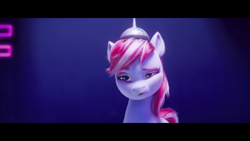 Size: 1280x720 | Tagged: safe, imported from derpibooru, screencap, sugar moonlight, earth pony, pony, spoiler:my little pony: a new generation, 3d, close-up, device, female, g5, mare, my little pony: a new generation, solo