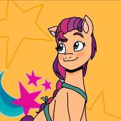 Size: 1200x1198 | Tagged: safe, artist:arrrtist179, imported from derpibooru, sunny starscout, pony, g5, solo