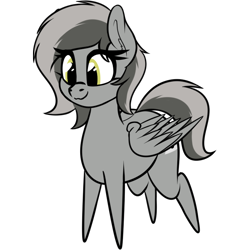 Size: 742x742 | Tagged: safe, artist:seafooddinner, imported from derpibooru, oc, oc only, oc:graeyscale, pony, chibi, simple background, solo, transparent background