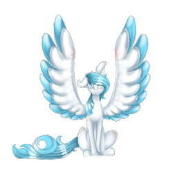 Size: 5000x5000 | Tagged: safe, artist:fantisai, imported from derpibooru, oc, oc only, pegasus, pony, colored wings, pegasus oc, simple background, solo, spread wings, transparent background, two toned wings, wings