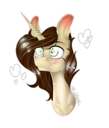 Size: 2821x3304 | Tagged: safe, artist:fantisai, imported from derpibooru, oc, oc only, pony, unicorn, blushing, bust, high res, horn, nose wrinkle, simple background, smiling, solo, transparent background, unicorn oc