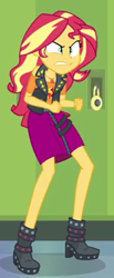 Size: 138x334 | Tagged: safe, imported from derpibooru, sunset shimmer, equestria girls, equestria girls series, forgotten friendship, angry, gritted teeth, rage, rageset shimmer, shrunken pupils