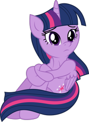 Size: 3218x4414 | Tagged: safe, artist:lincolnbrewsterfan, derpibooru exclusive, imported from derpibooru, twilight sparkle, alicorn, semi-anthro, equestria girls, equestria girls (movie), .svg available, anatomically incorrect, concerned, cute, cute face, equestria girls ponified, eyebrows, female, folded wings, hooves, horn, hugging leg, human shoulders, incorrect leg anatomy, inkscape, legs, looking at something, mare, neck line, ponified, shoulders, simple background, svg, tail, transparent background, twiabetes, twilight sparkle (alicorn), vector, wings, worried