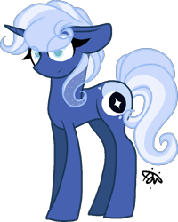 Size: 768x960 | Tagged: safe, artist:gallantserver, imported from derpibooru, oc, oc only, oc:startrail rule, pony, unicorn, female, magical lesbian spawn, mare, offspring, parent:princess luna, parent:trixie, parents:luxie, simple background, solo, transparent background