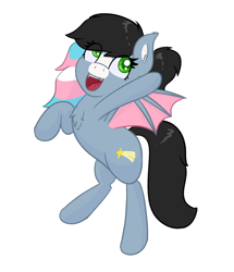 Size: 1674x1944 | Tagged: safe, artist:eyeburn, imported from derpibooru, oc, oc only, oc:starskipper, bat pony, pony, bat pony oc, bipedal, female, looking back, mare, open mouth, simple background, solo, transparent background
