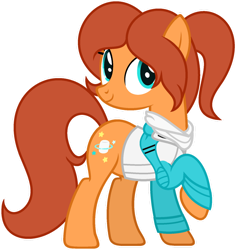 Size: 1024x1087 | Tagged: safe, artist:pegasski, imported from derpibooru, oc, oc only, oc:skye rider, earth pony, pony, clothes, female, jacket, mare, simple background, solo, transparent background