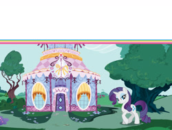 Size: 1600x1200 | Tagged: safe, imported from derpibooru, rarity, pony, unicorn, book, carousel boutique, female, g4, mare, official, solo, welcome to ponyville (book)