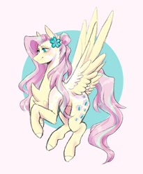 Size: 1080x1320 | Tagged: safe, artist:wippitywarpy, imported from derpibooru, fluttershy, pegasus, pony, flower, solo