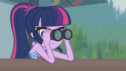 Size: 3410x1920 | Tagged: safe, imported from derpibooru, screencap, sci-twi, twilight sparkle, equestria girls, equestria girls series, unsolved selfie mysteries, bare shoulders, clothes, female, glasses, high res, one-piece swimsuit, ponytail, sleeveless, solo, swimsuit