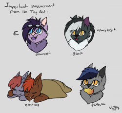 Size: 1280x1189 | Tagged: safe, artist:zackwhitefang, imported from derpibooru, oc, oc only, oc:echo, oc:lukida, oc:puffy, oc:zack whitefang, bat, bat pony, pony, :p, bat pony oc, digital art, eyes closed, food, furry, furry oc, goggles on head, mango, mouth hold, oc x oc, shipping, simple background, sleeping, text, tongue out