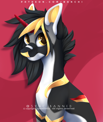 Size: 1380x1633 | Tagged: safe, artist:syncbanned, imported from derpibooru, oc, oc only, pony, unicorn, black and white, gold, golden, grayscale, male, monochrome, solo