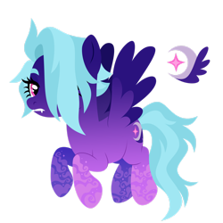 Size: 1920x1920 | Tagged: safe, artist:kabuvee, imported from derpibooru, oc, oc only, pegasus, pony, fangs, female, mare, simple background, solo, transparent background