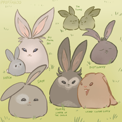 Size: 2048x2048 | Tagged: safe, artist:pfeffaroo, imported from derpibooru, rabbit, animal, g5, high res