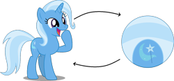 Size: 1490x700 | Tagged: safe, artist:mega-poneo, imported from derpibooru, trixie, pony, unicorn, ball, female, mare, open mouth, simple background, solo, transparent background, trixieball, vector