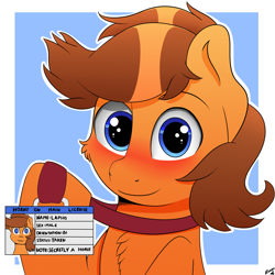 Size: 2000x2000 | Tagged: safe, artist:h3nger, imported from derpibooru, oc, oc only, oc:lapsus, earth pony, pony, blushing, horny on main, male, solo, stallion