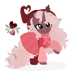 Size: 1920x1840 | Tagged: safe, artist:kabuvee, imported from derpibooru, oc, oc only, pony, unicorn, clothes, female, freckles, green eyes, horn, mare, open mouth, open smile, raised hoof, shadow, simple background, smiling, solo, standing, transparent background, unicorn oc