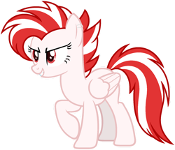 Size: 1024x879 | Tagged: safe, artist:pegasski, imported from derpibooru, oc, oc only, oc:total recall, pegasus, pony, female, mare, simple background, solo, transparent background