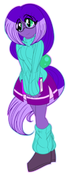 Size: 390x1000 | Tagged: safe, artist:akuoreo, imported from derpibooru, oc, oc only, equestria girls, book, clothes, equestria girls-ified, female, glasses, leg warmers, simple background, solo, sweater, transparent background, turtleneck