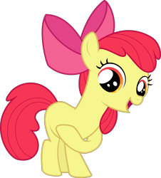 Size: 6000x6628 | Tagged: safe, artist:clashwolf3, imported from derpibooru, apple bloom, earth pony, pony, blank flank, female, filly, simple background, solo, transparent background, vector