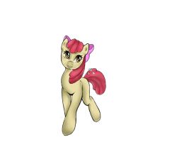 Size: 700x600 | Tagged: safe, artist:yamatojay, imported from derpibooru, apple bloom, earth pony, pony, female, filly, simple background, solo, transparent background