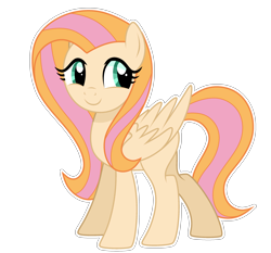 Size: 2760x2568 | Tagged: safe, artist:sunlightshimmer64, imported from derpibooru, oc, oc only, oc:flower shy, pegasus, pony, base used, high res, offspring, outline, parent:big macintosh, parent:fluttershy, parents:fluttermac, simple background, solo, transparent background