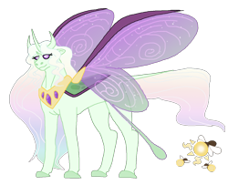 Size: 1327x1080 | Tagged: safe, artist:dr4m4-qu33n, imported from derpibooru, oc, oc only, changedling, changeling, changedling oc, changeling oc, female, interspecies offspring, offspring, parent:princess celestia, parent:thorax, peytral, simple background, solo, transparent background