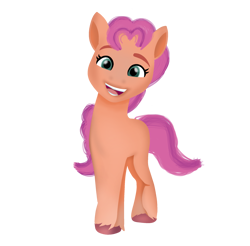 Size: 2281x2245 | Tagged: safe, artist:graciekittyyt, imported from derpibooru, sunny starscout, earth pony, pony, spoiler:my little pony: a new generation, female, g5, high res, my little pony: a new generation, simple background, solo, transparent background