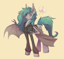 Size: 2006x1865 | Tagged: safe, artist:1an1, imported from derpibooru, oc, oc only, bat pony, pony, bat pony oc, solo