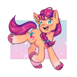 Size: 1000x1000 | Tagged: safe, artist:heliumcircus, imported from derpibooru, sunny starscout, earth pony, pony, spoiler:my little pony: a new generation, female, g5, my little pony: a new generation, simple background, solo, transparent background