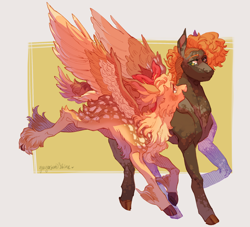 Size: 2200x2000 | Tagged: safe, artist:yuyusunshine, imported from derpibooru, oc, oc only, oc:jasper gala, oc:sugarbee, earth pony, pegasus, pony, adopted offspring, female, high res, male, mare, parent:applejack, stallion