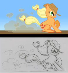 Size: 822x885 | Tagged: safe, artist:lauren faust, imported from derpibooru, applejack, earth pony, pony