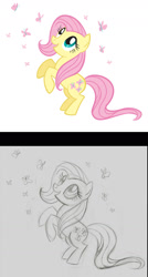 Size: 864x1616 | Tagged: safe, artist:lauren faust, imported from derpibooru, fluttershy, earth pony, pony, earth pony fluttershy