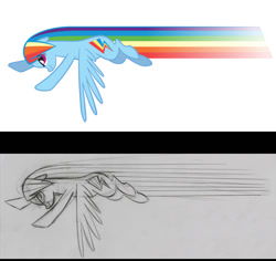 Size: 787x744 | Tagged: safe, artist:lauren faust, imported from derpibooru, rainbow dash, pegasus, pony