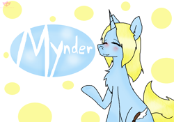 Size: 1460x1024 | Tagged: safe, artist:bunfoxx20studios, artist:mynder, imported from derpibooru, oc, oc only, pony, unicorn, solo