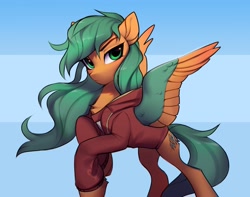 Size: 3753x2955 | Tagged: safe, artist:vensual99, imported from derpibooru, oc, oc only, pegasus, pony, high res, solo