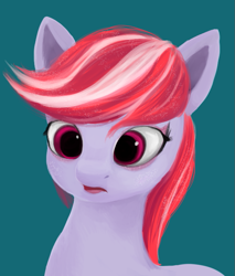 Size: 609x715 | Tagged: safe, artist:iron curtain, imported from derpibooru, sugar moonlight, earth pony, pony, spoiler:my little pony: a new generation, bust, female, g5, my little pony: a new generation, simple background, solo