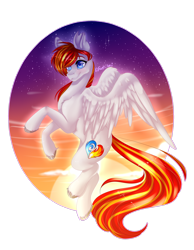 Size: 2158x2778 | Tagged: safe, artist:fantisai, imported from derpibooru, oc, oc only, pegasus, pony, colored hooves, high res, pegasus oc, simple background, smiling, solo, transparent background, wings