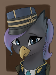 Size: 3120x4200 | Tagged: safe, artist:闪电_lightning, imported from derpibooru, oc, oc only, griffon, equestria at war mod, griffon oc