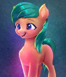 Size: 1852x2165 | Tagged: safe, artist:xbi, imported from derpibooru, earth pony, pony, abstract background, background pony, color porn, female, g5, mare, solo, unnamed character, unnamed pony