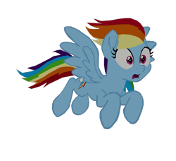 Size: 1280x1168 | Tagged: safe, artist:benpictures1, imported from ponybooru, rainbow dash, pegasus, my little pony: the movie, cute, dashabetes, female, inkscape, mare, open mouth, simple background, solo, transparent background, vector