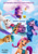 Size: 500x714 | Tagged: safe, imported from derpibooru, hitch trailblazer, izzy moonbow, pipp petals, sunny starscout, zipp storm, earth pony, pegasus, pony, unicorn, chinese, female, g5, male, mane five (g5), mare, my little pony: a new generation, poster, stallion, taiwan