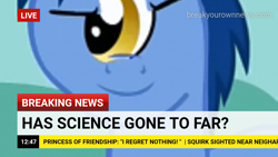 Size: 1280x720 | Tagged: safe, edit, edited screencap, imported from derpibooru, screencap, blues, noteworthy, cyclops, the best night ever, break your own news, donny swineclop, has science gone too far?, implied twilight sparkle, meme, misspelling