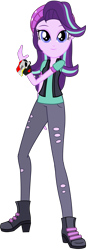 Size: 811x2241 | Tagged: safe, artist:dustinwatsongkx, imported from derpibooru, starlight glimmer, equestria girls, mirror magic, spoiler:eqg specials, female, kishiryu sentai ryusoulger, morpher, morphing, power rangers, power rangers dino fury, simple background, solo, starlight morphs, super sentai, transparent background