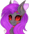 Size: 1200x1400 | Tagged: safe, artist:bananasplitedy, artist:lickedrainbows, imported from derpibooru, oc, bat pony, bat pony oc, bat wings, bow, bust, chest fluff, commission, fangs, piercing, portrait, simple background, transparent background, wings